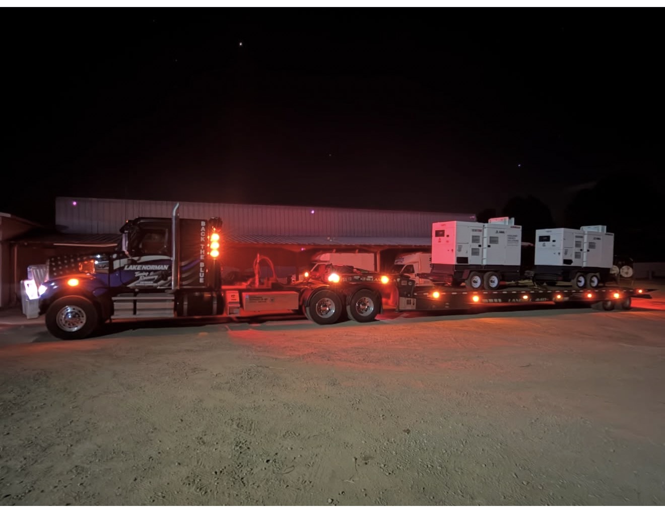 Drill transported by Equipment Services of NC